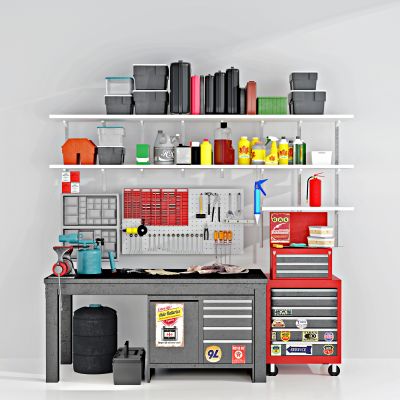 工业风五金件工具箱