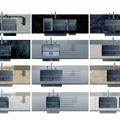 现代洗菜盆水槽