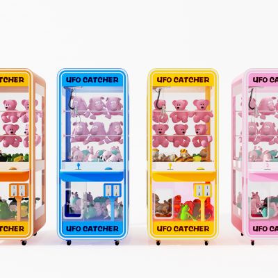 现代娃娃机娱乐设备