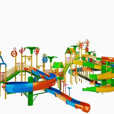 现代水上乐园儿童游乐设施器材