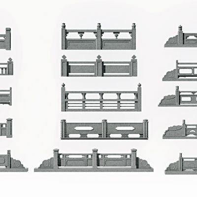 中式大理石，玉石栏杆石材栏杆