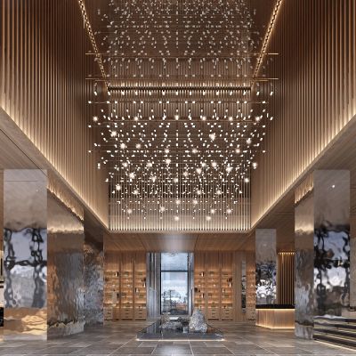 新中式酒店大堂