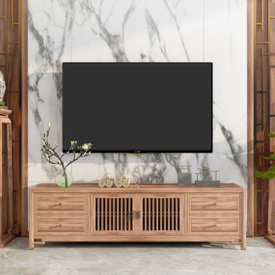 新中式实木电视柜