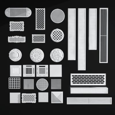 欧式雕花空调出风口