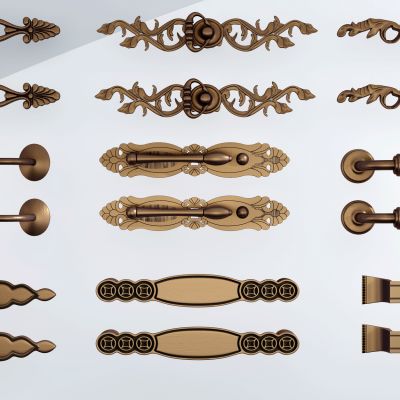 现代柜门把手门拉手