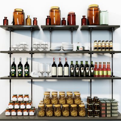 现代红酒酒瓶子