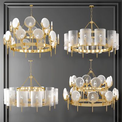 现代轻奢玻璃吊灯