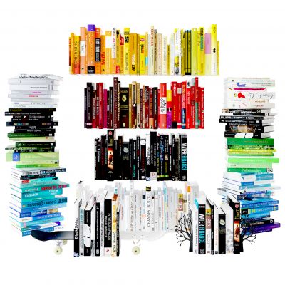 现代书籍，饰品摆件