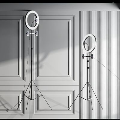 现代直播间补光灯