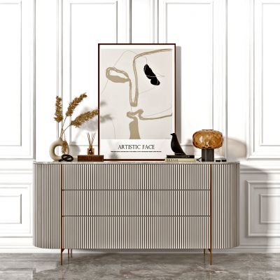 现代轻奢餐边柜