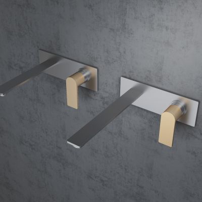 现代壁挂式水龙头