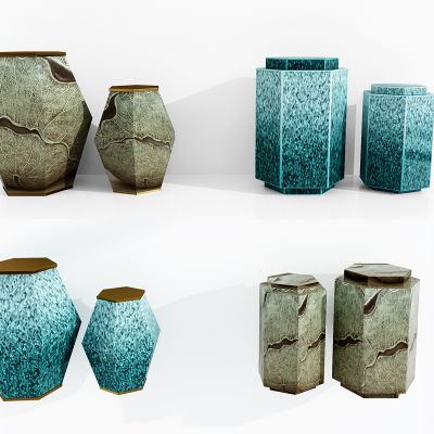 新中式陶瓷鼓凳坐墩