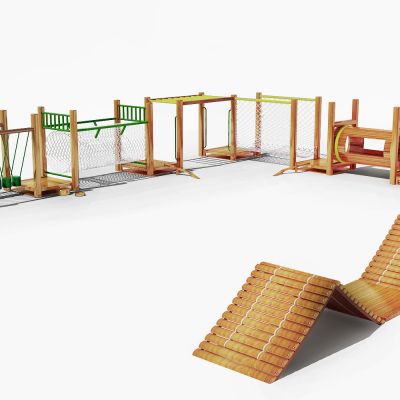 现代户外拓展运动设施