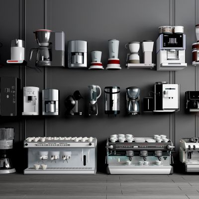 现代咖啡机，饮料机榨汁机