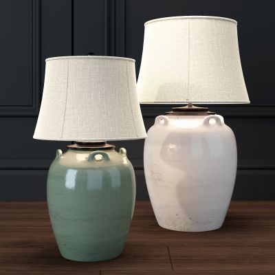 新中式陶罐台灯