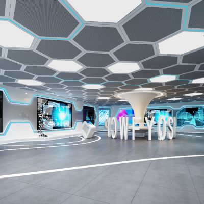 现代科技科幻展厅