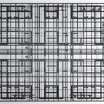 工业风通风管线槽线管天花轨道灯