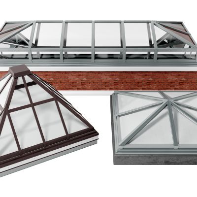 工业风屋顶天窗