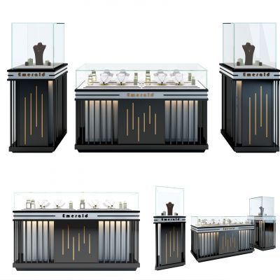 现代珠宝首饰展示柜