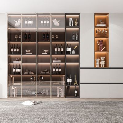现代酒柜