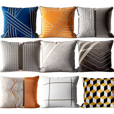 现代布艺靠包，抱枕