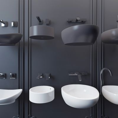 现代洗手盆台盆