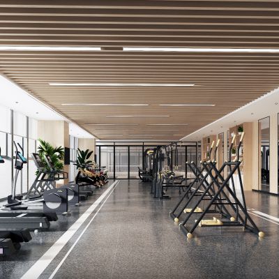 现代健身房