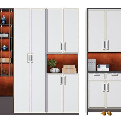 新中式玄关鞋柜