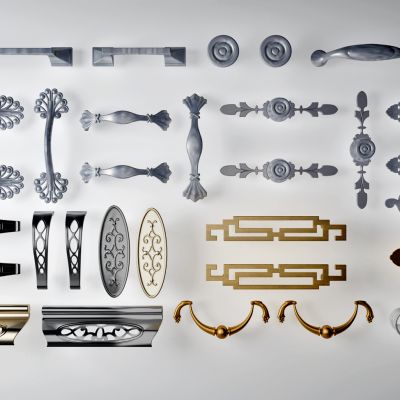 新中式柜门把手门拉手