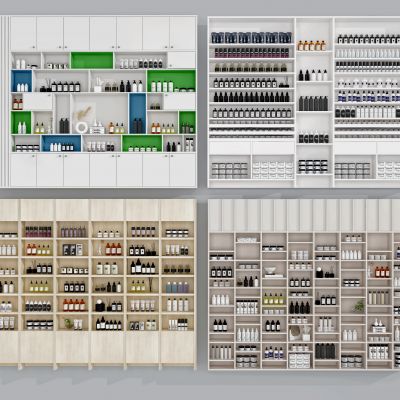 现代货柜 ，货架，展柜展架
