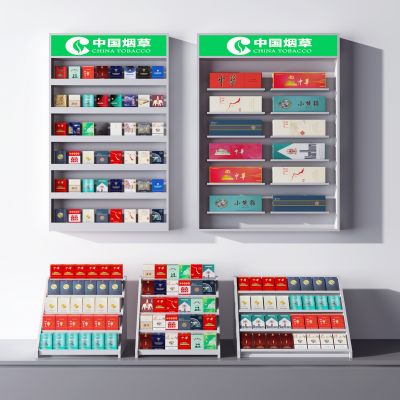现代香烟货柜货架