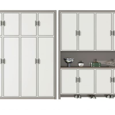 新中式鞋柜,衣柜