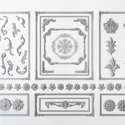 欧式角线石膏雕花