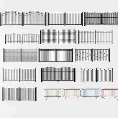 工业风户外庭院栏杆
