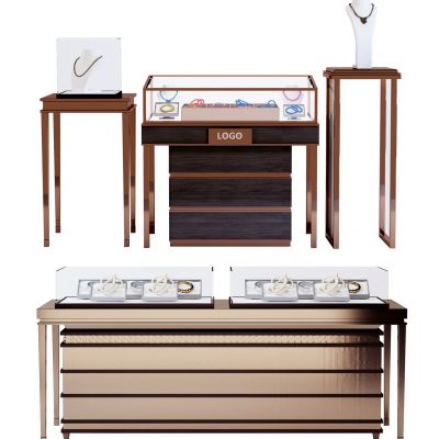 现代珠宝首饰展示柜