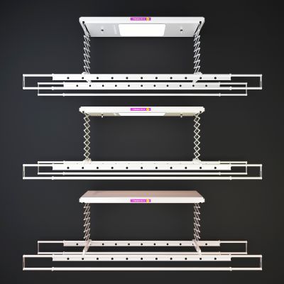 现代自动升降晾衣架