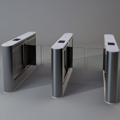 现代安检闸机入口道闸