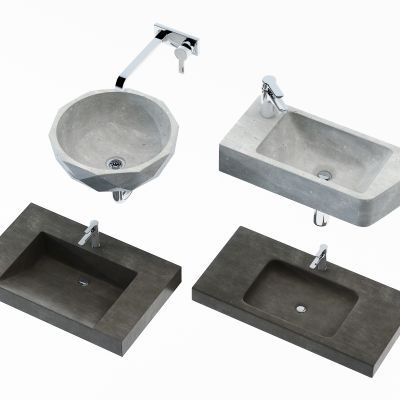 现代台盆洗手池