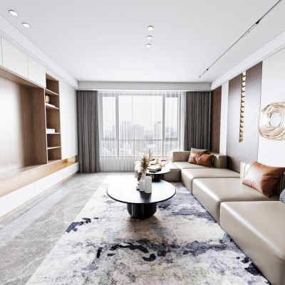 现代轻奢客厅