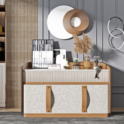 现代轻奢餐边柜