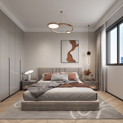 现代卧室