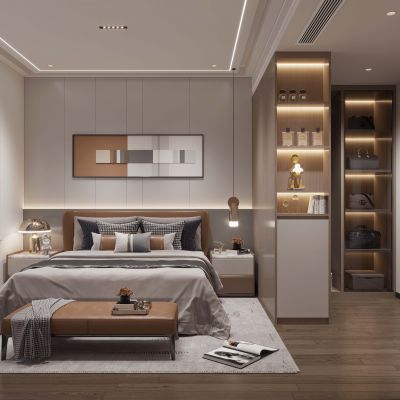 现代卧室