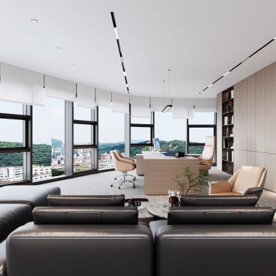 现代董事长办公室