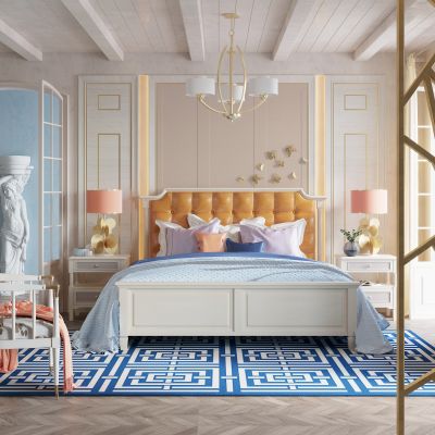 美式轻奢卧室