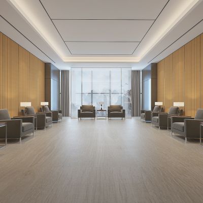 现代接待室，洽谈室，会客厅，单人沙发椅