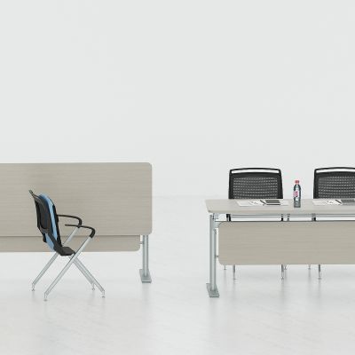 现代学校培训桌椅，会议室条桌，折叠条桌，折叠椅，报告厅活动桌椅