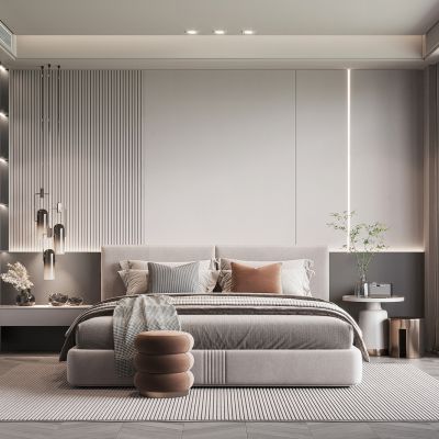 现代家居卧室