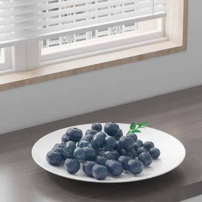 蓝莓 水果 果盘