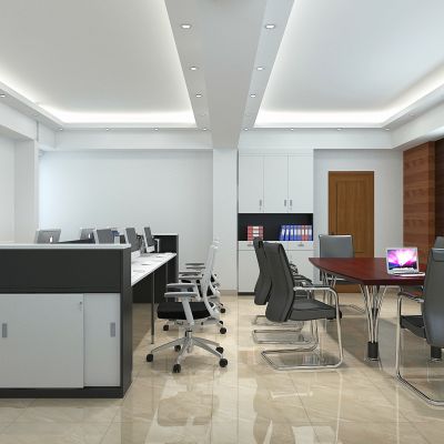 办公室3D模型