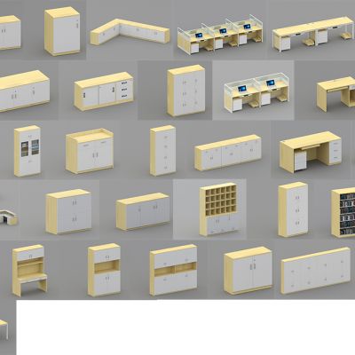 办公桌，文件柜，导诊台